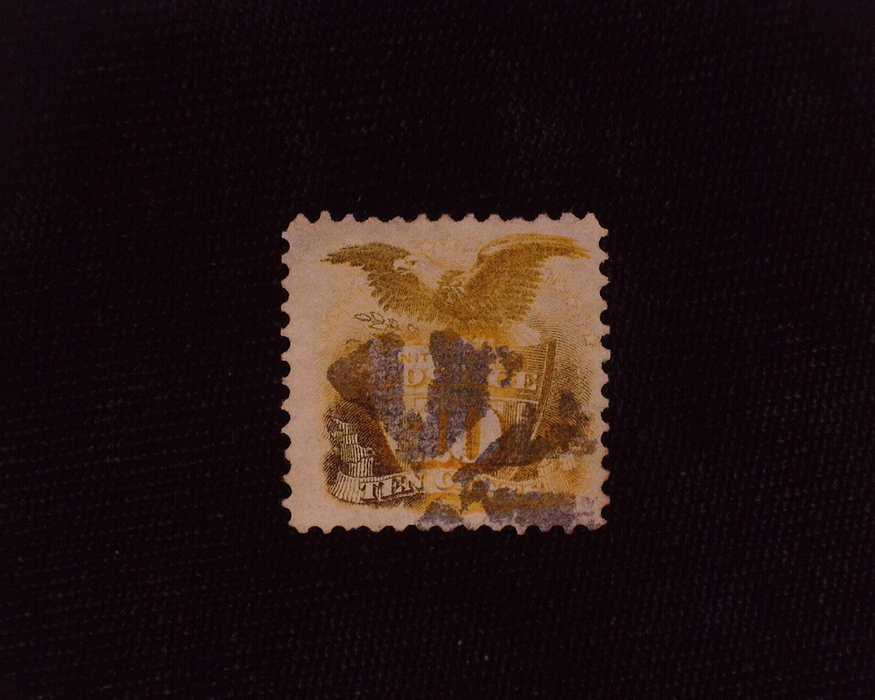 HS&C: US #116 Stamp Used Choice large margin stamp. VF/XF