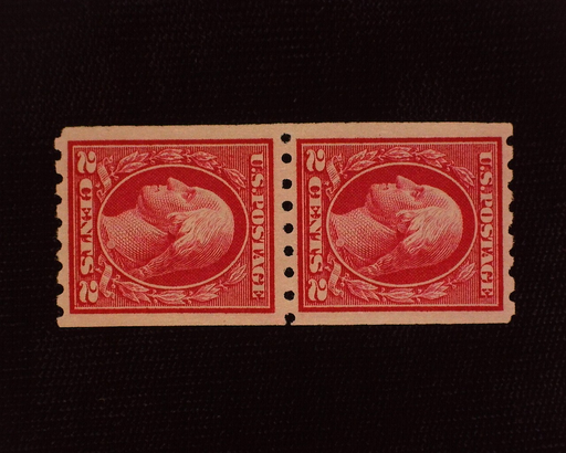 HS&C: US #411 Stamp Mint Choice vertical pair. VF/XF NH