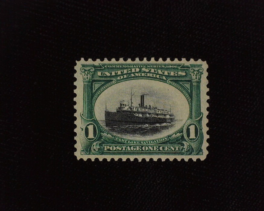 HS&C: US #294 Stamp Mint Fresh. XF LH