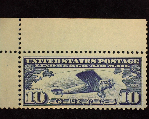 HS&C: US #C10 Stamp Mint Choice corner margin stamp. XF NH