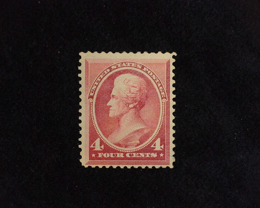 HS&C: US #215 Stamp Mint Rich color. F LH