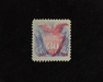 HS&C: US #121 Stamp Mint 4-15 P.S.E. certificate stating disturbed o.g. which is relatively light. Good color. F/VF H