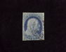 HS&C: US #7 Stamp Used Fresh three margin stamp. F/VF