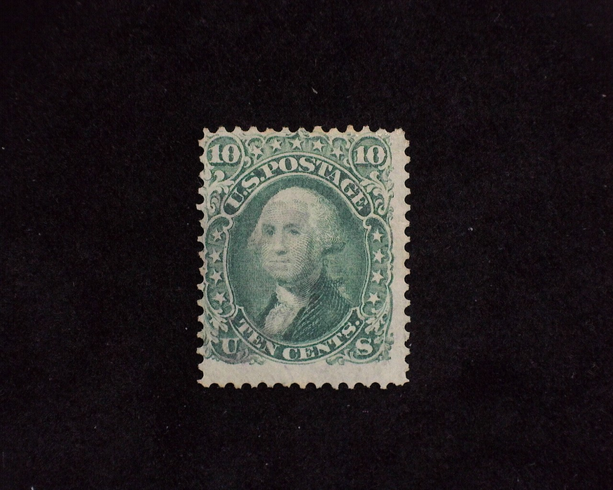 HS&C: US #68 Stamp Mint No gum. F