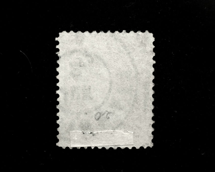 #67 Used Minute corner crease. F US Stamp