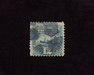 HS&C: US #117 Stamp Used Perf tear. F