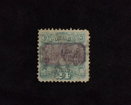 HS&C: US #120 Stamp Used Fresh. F