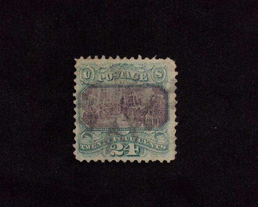 HS&C: US #120 Stamp Used Fresh. F