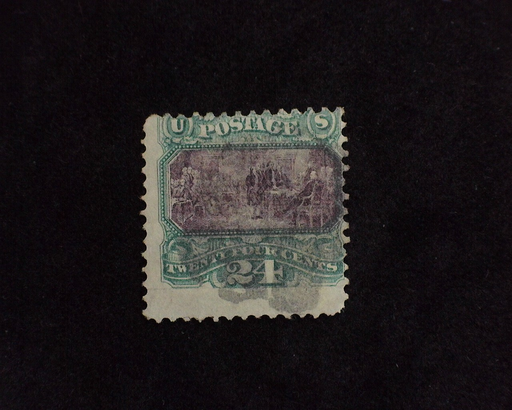 HS&C: US #120 Stamp Used Fresh. AVG