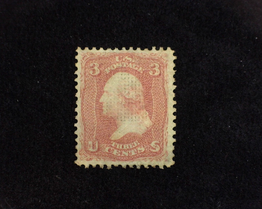 HS&C: US #88 Stamp Mint Regummed. F/VF