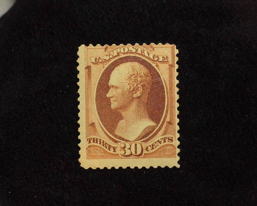 HS&C: US #217 Stamp Mint Fresh stamp with pin head thin. AVG