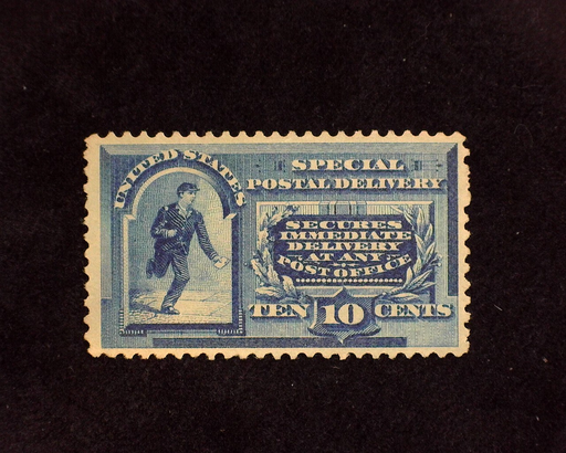 HS&C: US #E2 Stamp Mint Unused. No gum. Small thin. VF/XF