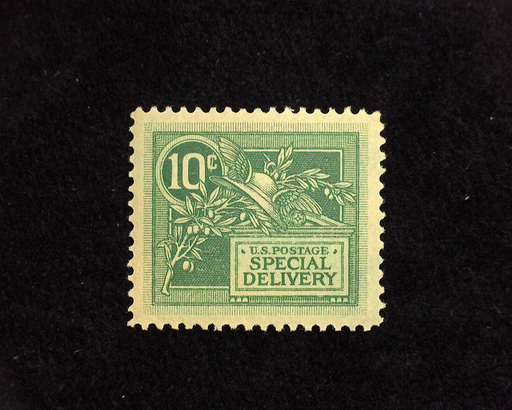 HS&C: US #E7 Stamp Mint Fresh large margin stamp. XF LH