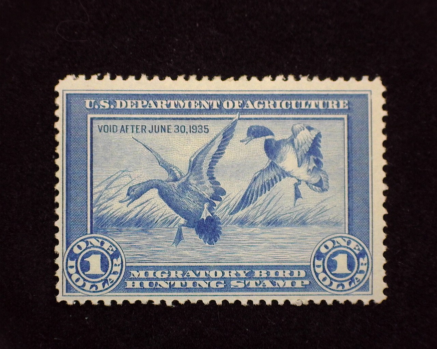 HS&C: US #RW1 Stamp Mint Fresh. F LH