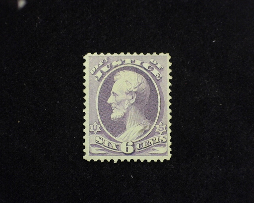 HS&C: US #O28 Stamp Mint F/VF LH