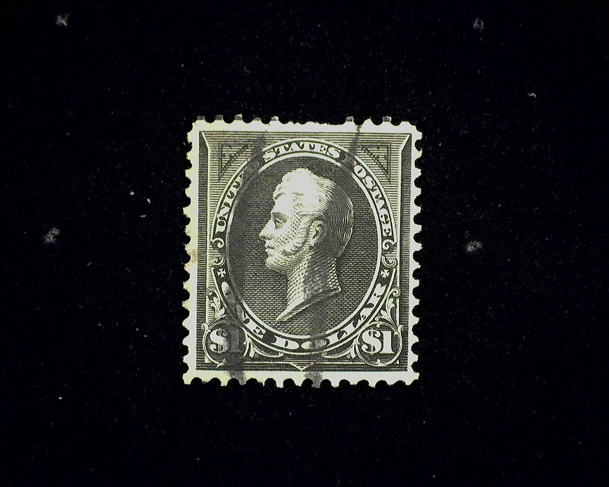 #276A Used Small thin Fresh used stamp F US Stamp