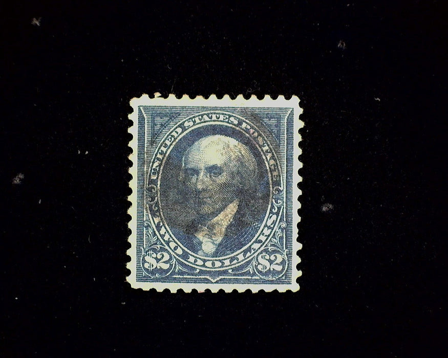 #277 Used Fresh used stamp with pin head thin Vf/Xf US Stamp