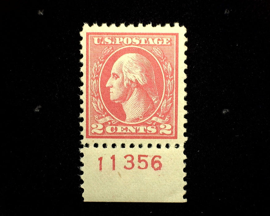 #528 MNH 2 cent Carmine Type Va Choice PL# single Vf/Xf US Stamp