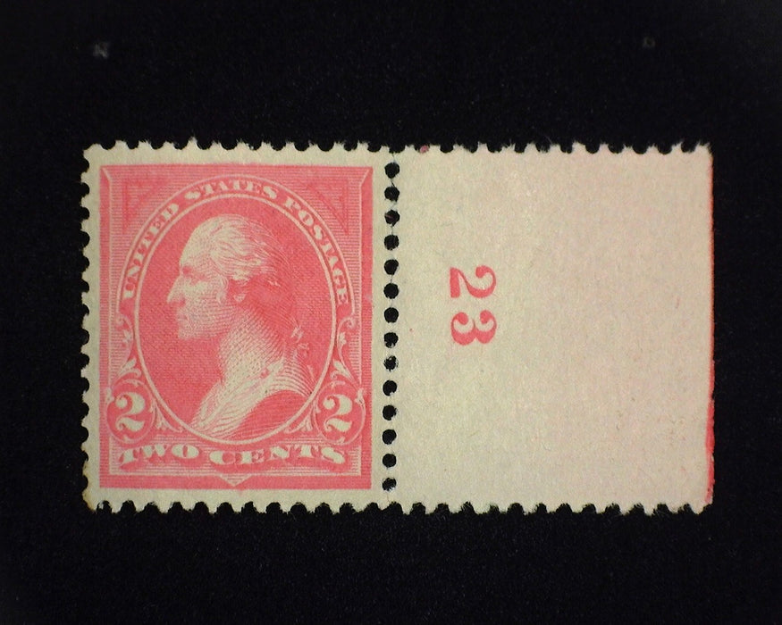 #248 MNH Fresh plate #23 stamp. Vf/Xf US Stamp