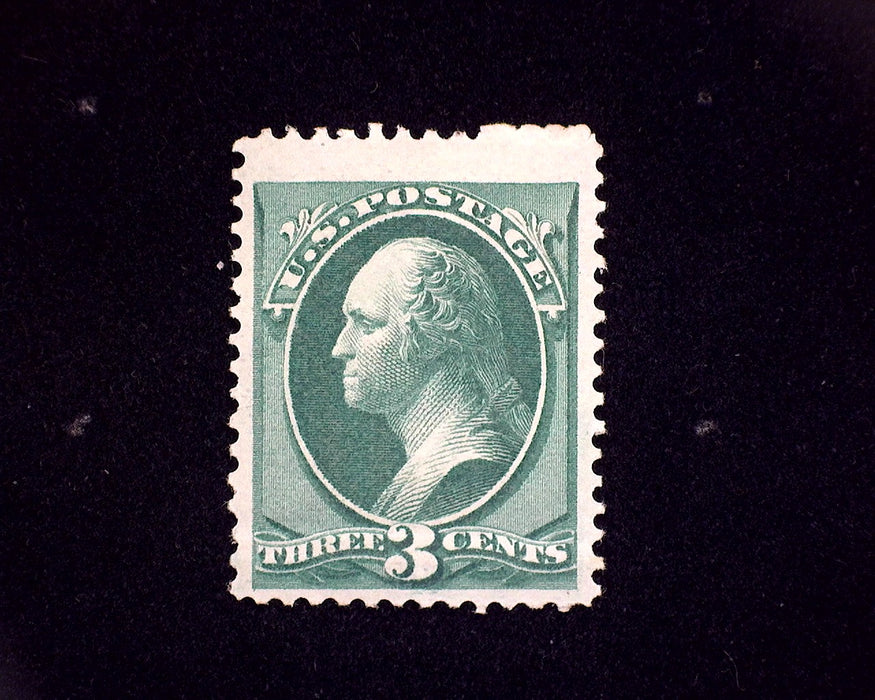 #158 Large margins. Horizontal crease. MNH Vf/Xf US Stamp