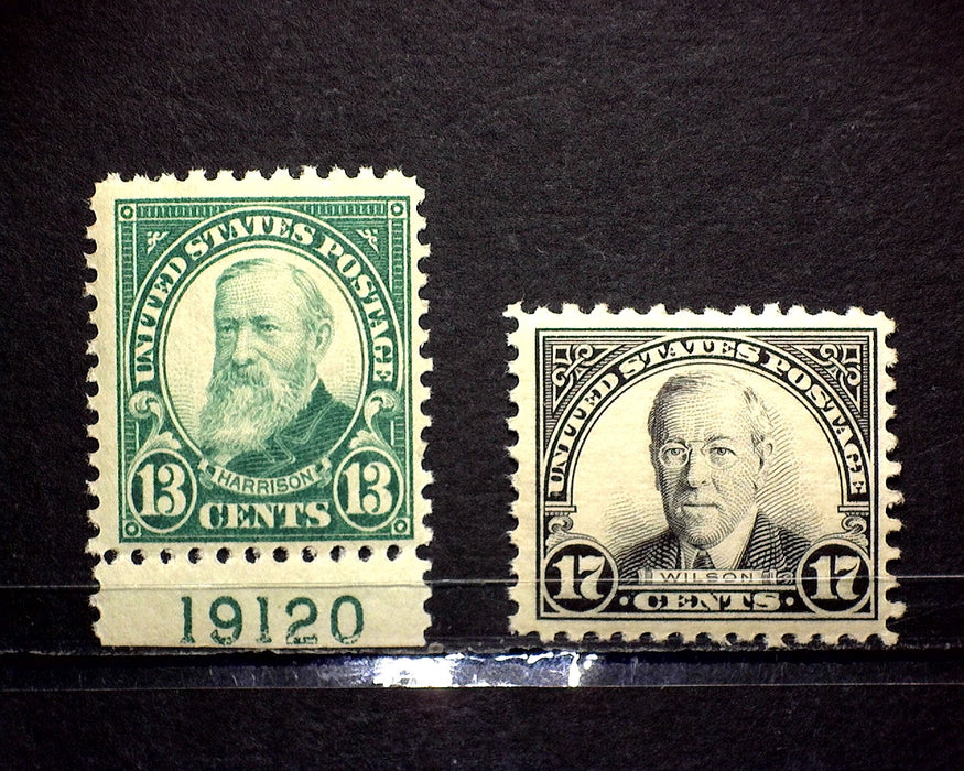 #622-623 Mint F/VF NH US Stamp