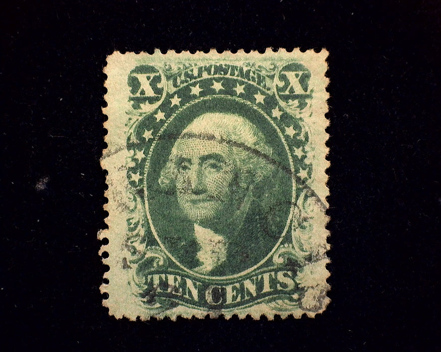 #35 Choice rich color stamp with faint cancel. Vf/Xf Used US Stamp