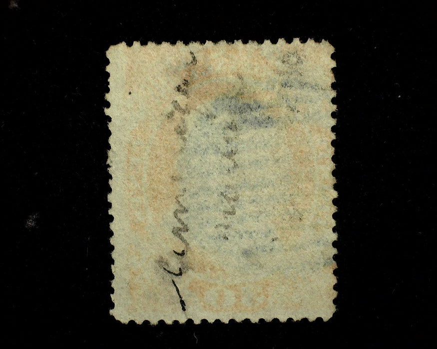 #38 Blue Grid cancel. F Used US Stamp