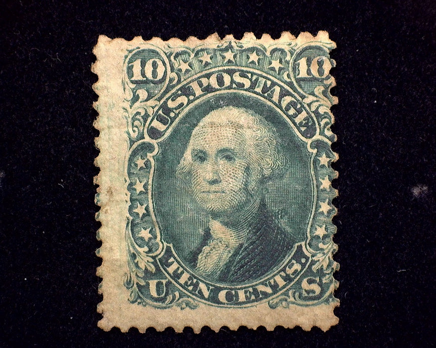 #68 No gum horizontal crease. AVG Mint US Stamp