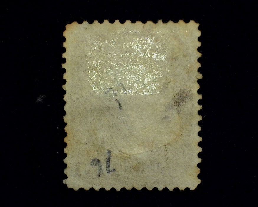 #76 Thin Used F US Stamp