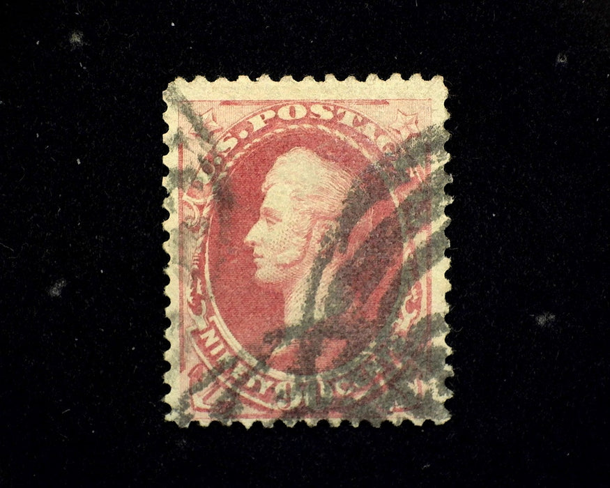 #166 Fresh. Used F US Stamp