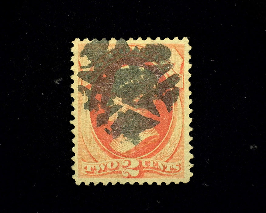 #183 Fancy cancel. Used XF US Stamp