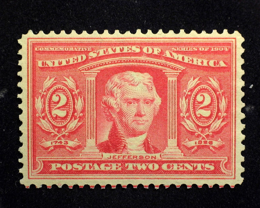 #324 2 cent Louisiana Purchase No gum Mint Vf/Xf US Stamp