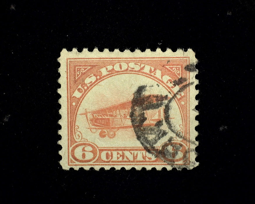 #C1 6 cent Airmail F/VF Used US Stamp