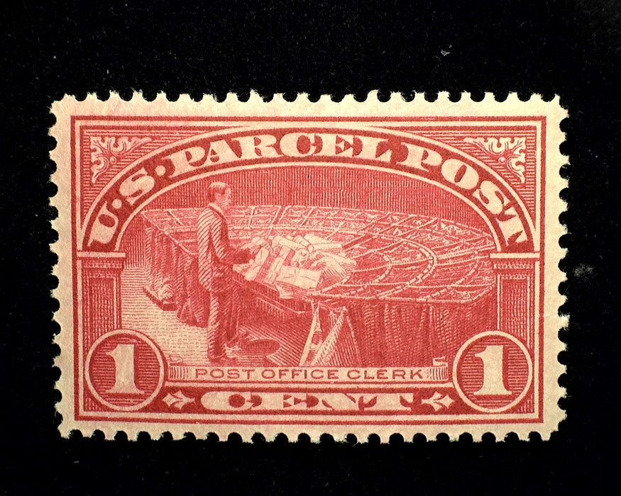 #Q2 2 cent Parcel Post Vf/Xf NH Mint US Stamp