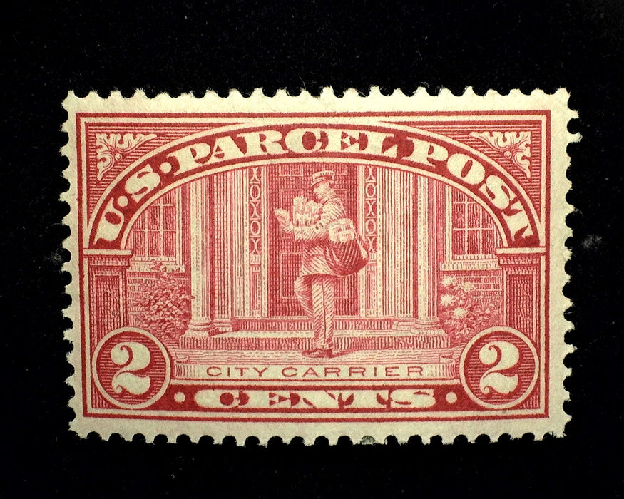 #Q2 2 cent Parcel Post VF LH Mint US Stamp