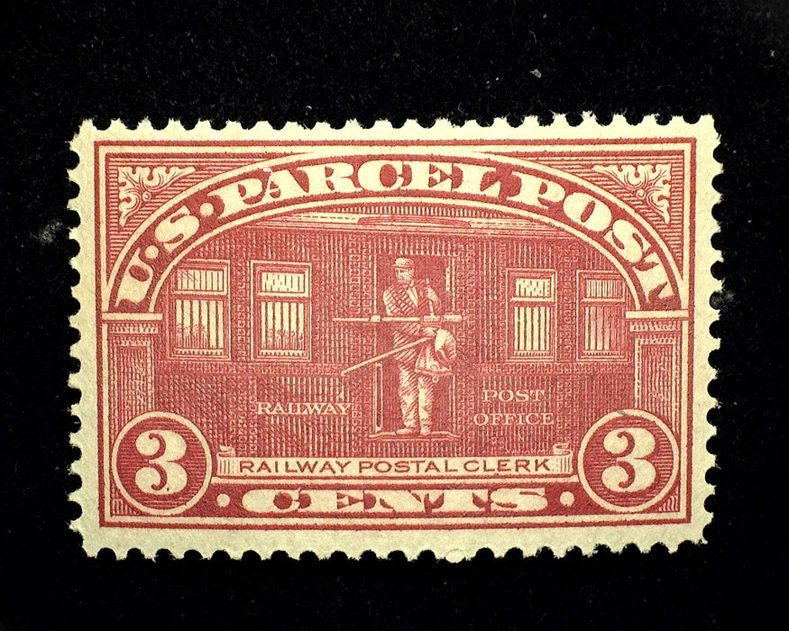 #Q3 3 cent Parcel Post Vf/Xf NH Mint US Stamp