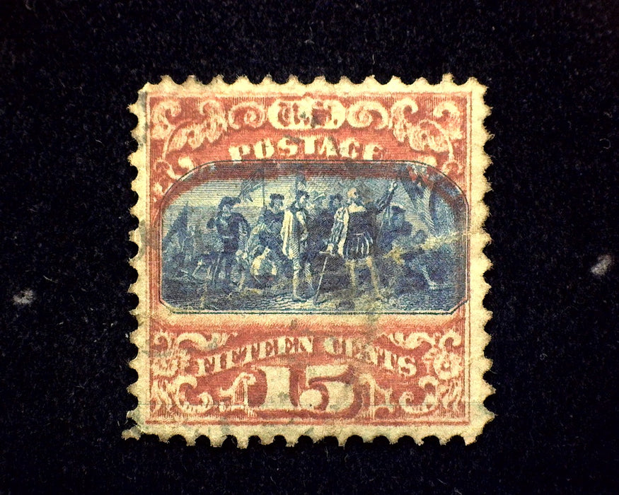 #118 Used Some creasing good color and faint cancel. Vf/Xf US Stamp