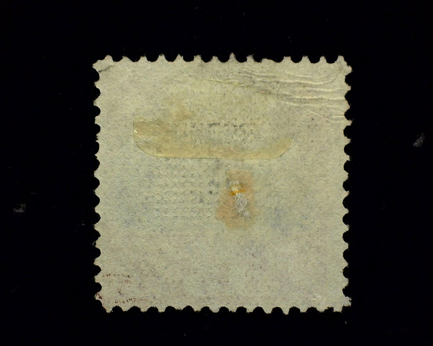 #119 Used Pin head filling in grill. F US Stamp