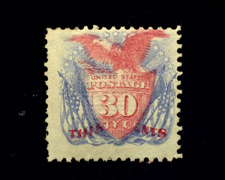 #121 Mint No gum great appearance. F US Stamp