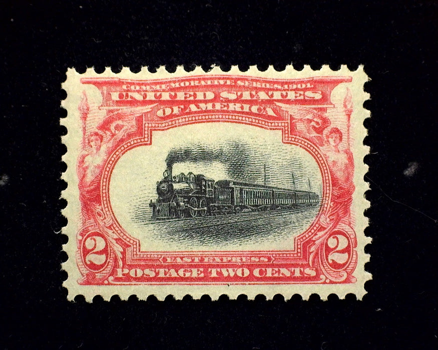 #295 Mint 2 Cent Pan American VF NH US Stamp