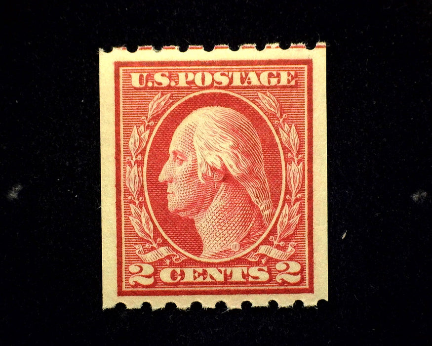 #411 Mint Vf/Xf H US Stamp