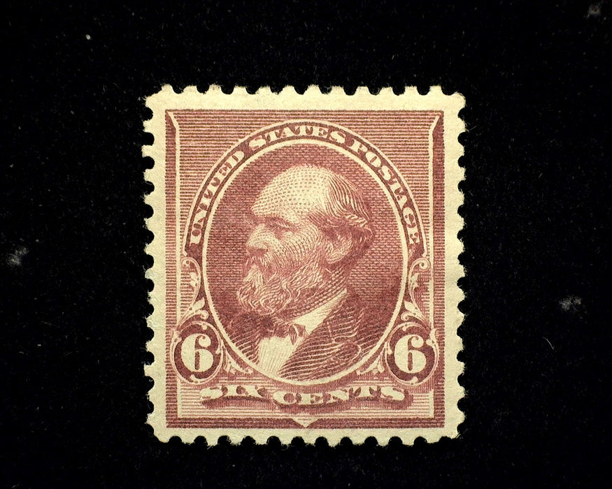 #256 Minute perf thin. Mint Vf/Xf LH US Stamp