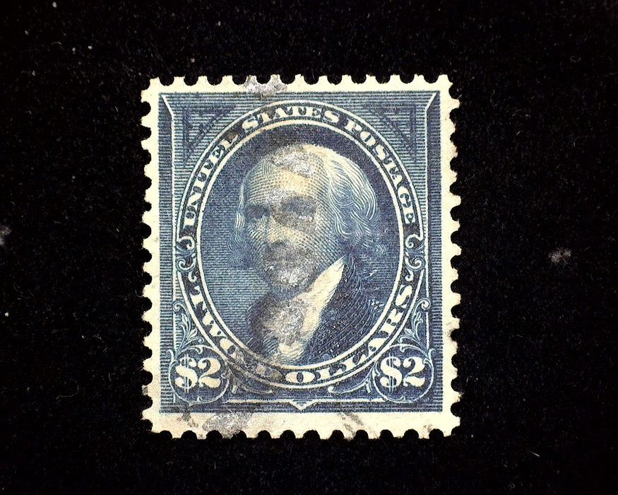 #277 Used Faint cancel. Vf/Xf US Stamp