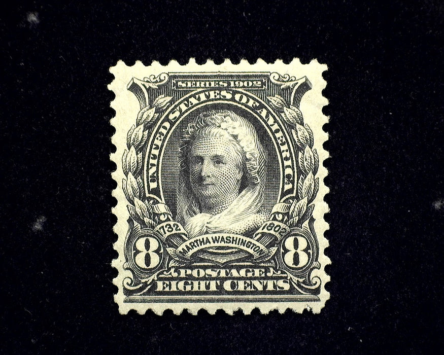 #306 Mint Faint corner perf crease. Vf/Xf LH US Stamp