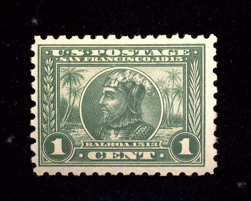 #401 Mint 1 Cent Panama Pacific F/VF NH US Stamp