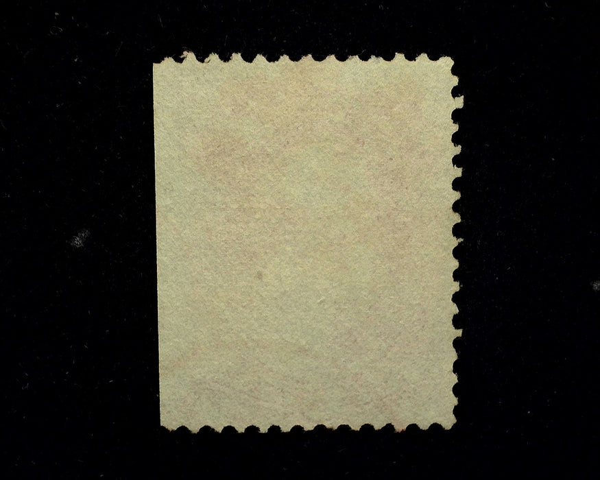 #137 Rich color stamp with straight edge at left. F Used US Stamp