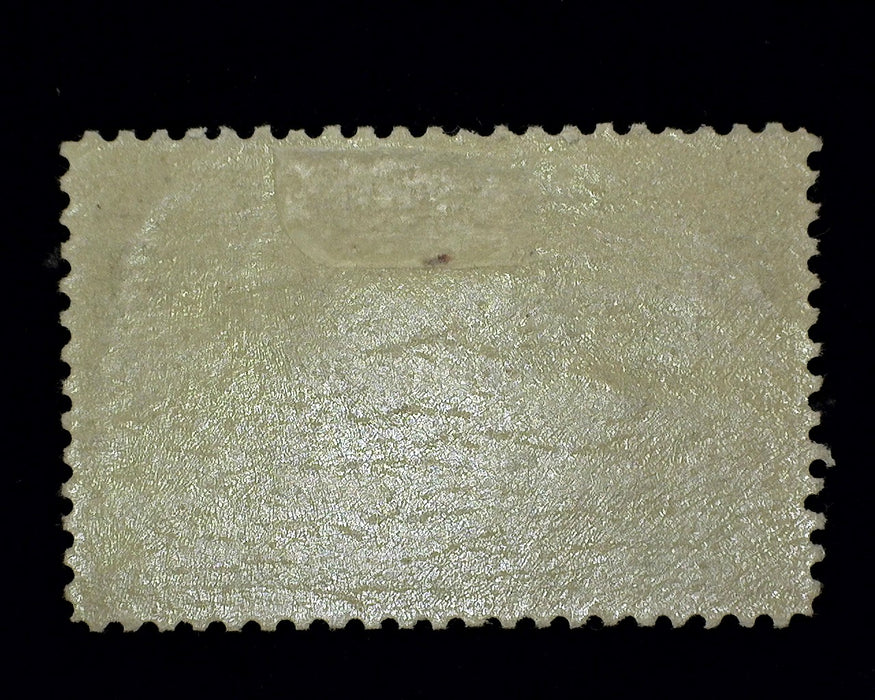 #234 Mint 5 Cent Columbian Choice large margin stamp. XF LH US Stamp