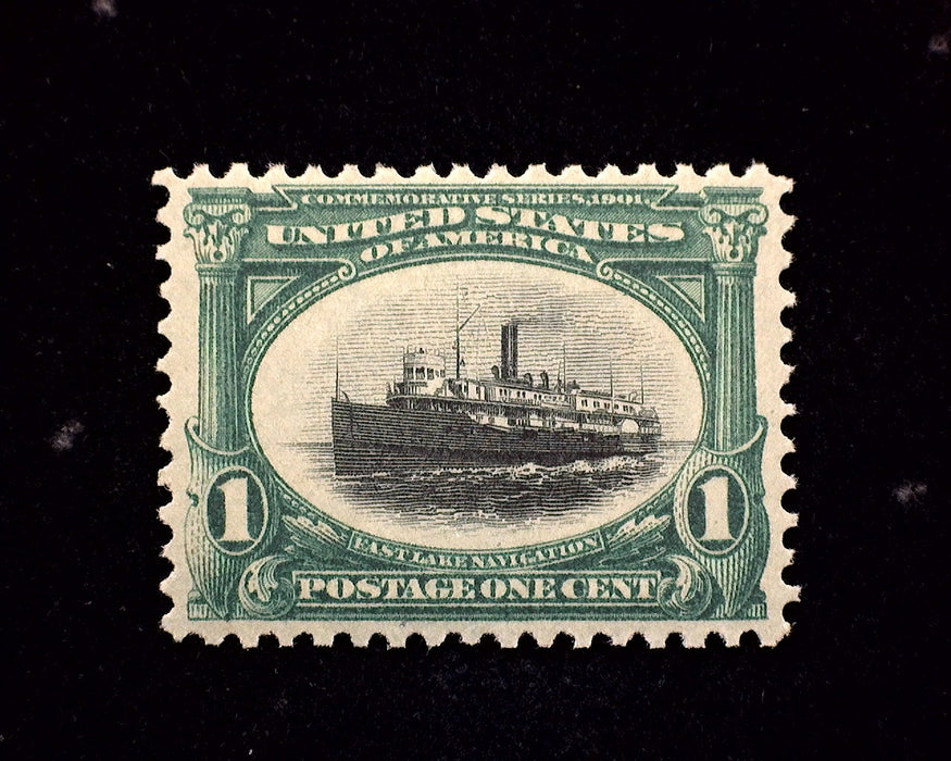 #294 Mint 1 Cent Pan American VF/XF NH US Stamp