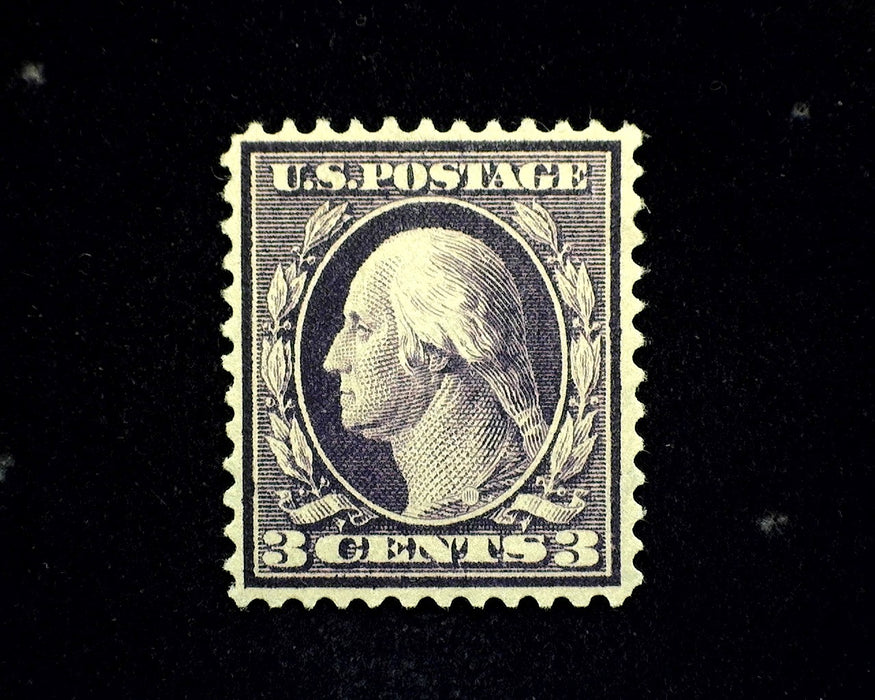 #333 3c Washington Mint VF/XF LH US Stamp