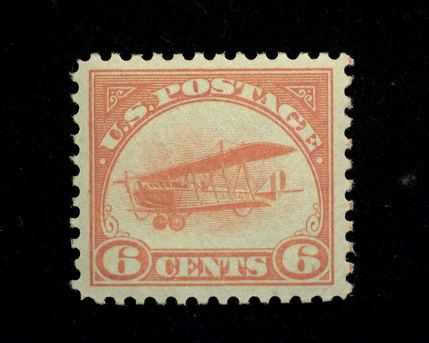 #C1 6 Cent Air Mail Brilliant color. Fresh and choice. Mint XF NH US Stamp